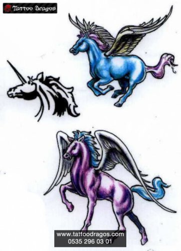 Pegasus Kanatlı At