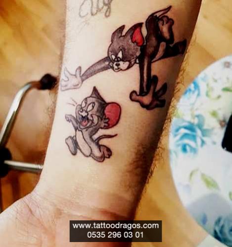 Tom Ve Jerry Dövmesi