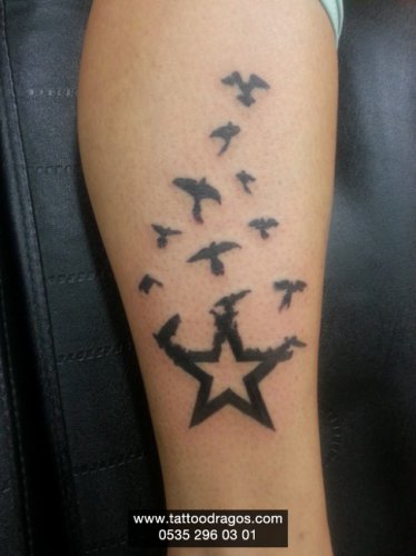 Yıldız Kuşlar Tattoo
