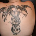 Dragon Ejderha Kadın Tattoo