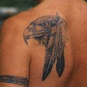 Kızılderili Tüyü Ve Kartal Tattoo