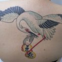 Leylek Kuş Tattoo