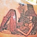 Meksika Kadın Tattoo