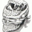 Skull Kuru Kafa