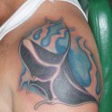 Vatos Manta Balık Tattoo