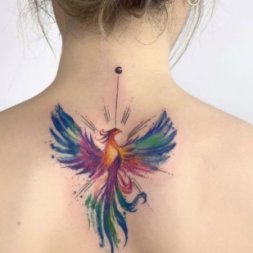 ANKA KUŞU DÖVMESİ