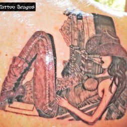 Meksika Kadın Tattoo