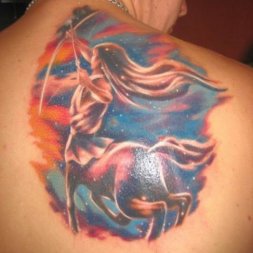 Pegasus, Yay Burcu Tattoo