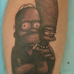 Simpsonlar Tattoo